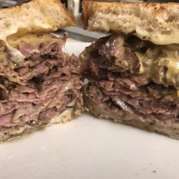Homemade Pastrami Sandwich