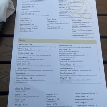 Rumi’s Kitchen - Menu - Persian/Iranian Near Me - Washington, DC, District of Columbia