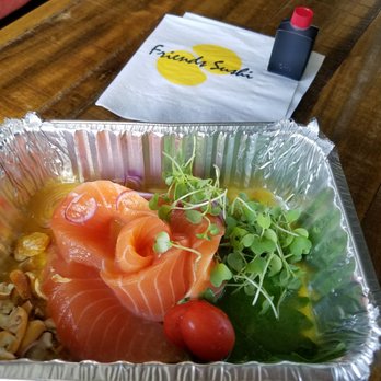 Friends Sushi Izakaya - Salmon tiradito (salmon sashimi, cancha corn, red oi ion, green o ion, sweet potato, amirillo pepper, tiger milk citrus sauce). Very nice. - Sushi Bars Near Me - Chicago, Illinois Friends Sushi Izakaya - Salmon tiradito (salmon sashimi, cancha corn, red oi ion, green o ion, sweet potato, amirillo pepper, tiger milk citrus sauce). Very nice. - Sushi Bars Near Me - Chicago, Illinois