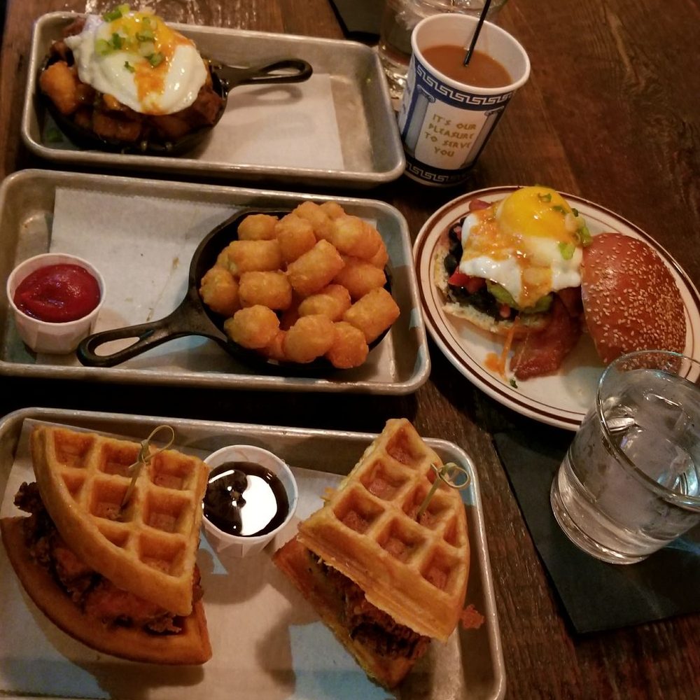 The Ditty - Chicken and waffles - small servings - Breakfast & Brunch Near Me - Astoria, New York The Ditty - Chicken and waffles - small servings - Breakfast & Brunch Near Me - Astoria, New York