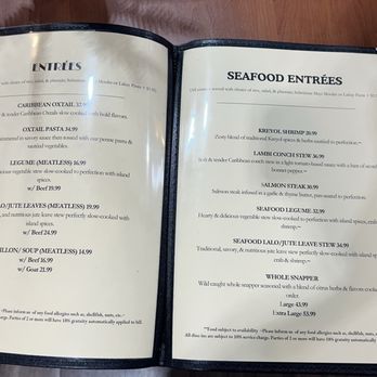 Ambiance Lakay - Entrées, Seafood Entrées Menu - Caribbean Near Me - Stone Mountain, Georgia Ambiance Lakay - Entrées, Seafood Entrées Menu - Caribbean Near Me - Stone Mountain, Georgia