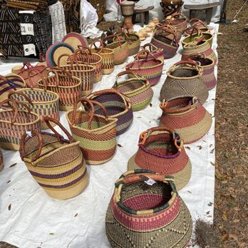 Renninger's Antique Center - Beautiful handmade baskets - Antiques Near Me - Mount Dora, Florida