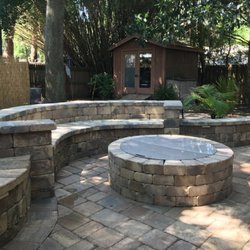 Kettell - Fire Pit, Sitting Walls & Columns
