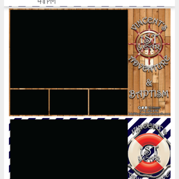 This is the layout i chose and they created the background super cute