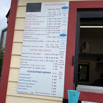 Menu photo 4 Stone Mountain Coffee West Branch, MI