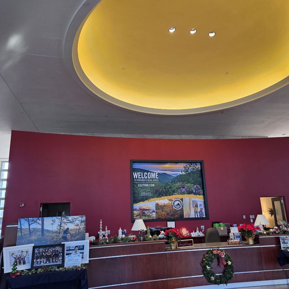 Visit Virginia's Blue Ridge - The interior as you enter the building. - Visitor Centers Near Me - Roanoke, Virginia Visit Virginia's Blue Ridge - The interior as you enter the building. - Visitor Centers Near Me - Roanoke, Virginia