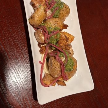 Sprig & Vine - Smash potatoes - Vegan Near Me - New Hope, Pennsylvania Sprig & Vine - Smash potatoes - Vegan Near Me - New Hope, Pennsylvania
