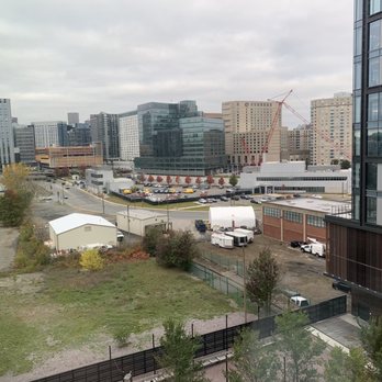 Hampton Inn Boston Seaport District - View from the room - Hotels Near Me - Boston, Massachusetts Hampton Inn Boston Seaport District - View from the room - Hotels Near Me - Boston, Massachusetts