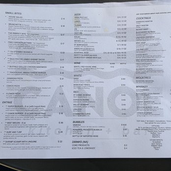Canoe Kitchen and Bar - The regular menu. - Tapas Bars Near Me - Lake Lure, North Carolina Canoe Kitchen and Bar - The regular menu. - Tapas Bars Near Me - Lake Lure, North Carolina