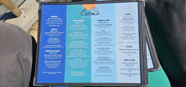 Menu photo 3 Crema Pacific Grove, CA Menu photo 3 Crema Pacific Grove, CA