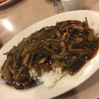 Three Happiness - Pickled veggies and beef over rice - Dim Sum Near Me - Chicago, Illinois Three Happiness - Pickled veggies and beef over rice - Dim Sum Near Me - Chicago, Illinois