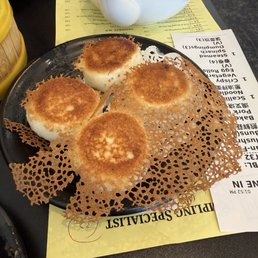 Pan fried mushroom buns - veg Pan fried mushroom buns - veg