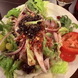 Delicious and refreshing house salad Delicious and refreshing house salad
