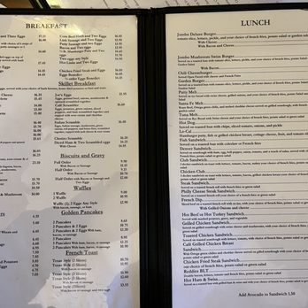 Brentwood Cafe - Breakfast/Lunch menu as of 10/26/23 - Breakfast & Brunch Near Me - Brentwood, California