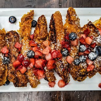 Blu Jam Cafe - Crunchy French toast. - Breakfast & Brunch Near Me - Los Angeles, California