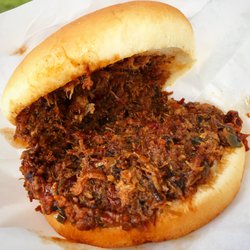 Smokey J's Barbeque - Chopped Beef Sandwich