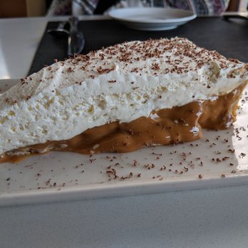 Dockside Restaurant - Babanofee pie (banana toffee pie) - Seafood Near Me - Vancouver, British Columbia Dockside Restaurant - Babanofee pie (banana toffee pie) - Seafood Near Me - Vancouver, British Columbia