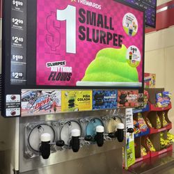 7-Eleven - Slurpie machine