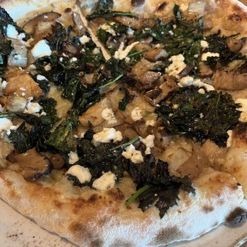 Sixty Vines - Mushroom and kale pizza - Wine Bars Near Me - Houston, Texas
