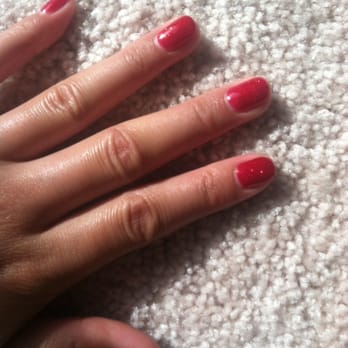 Best Nails - Sparkly red shellac manicure (color #62) - Nail Salons Near Me - San Jose, California Best Nails - Sparkly red shellac manicure (color #62) - Nail Salons Near Me - San Jose, California