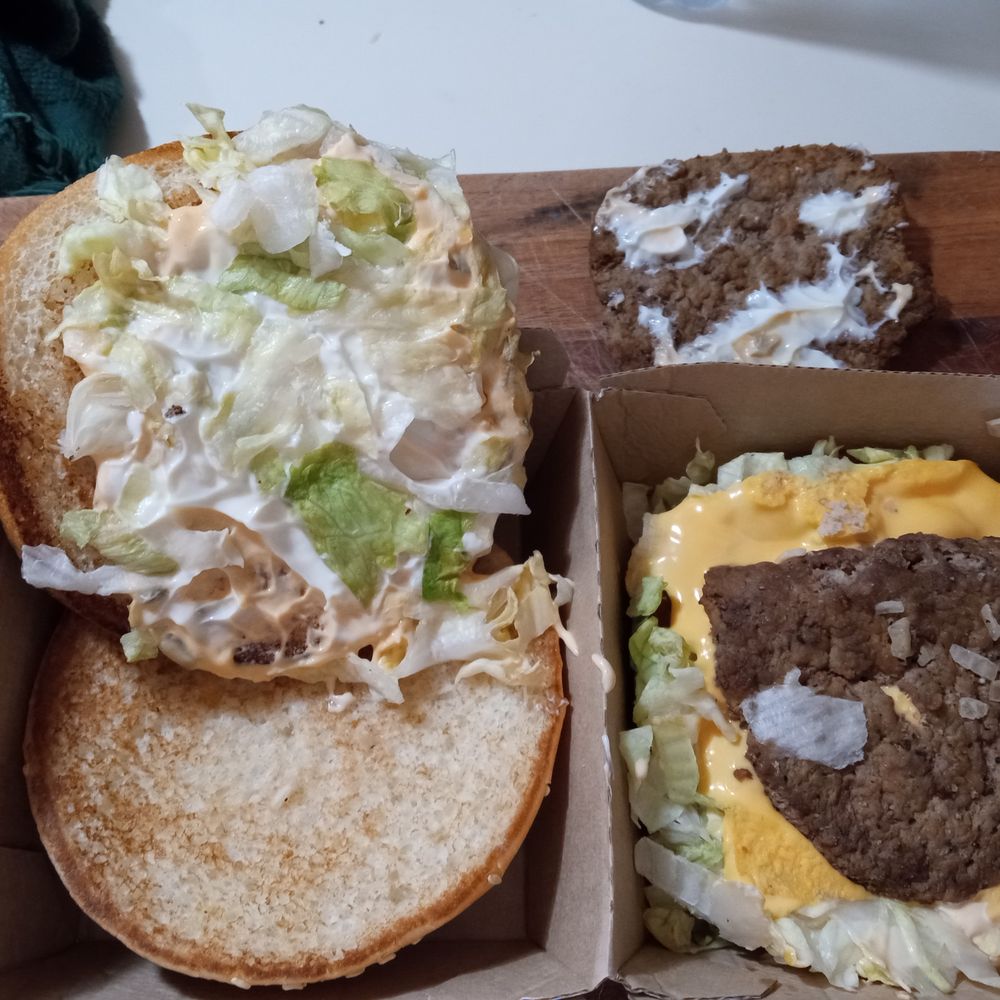 The meat is 70% of the bun! Losers!