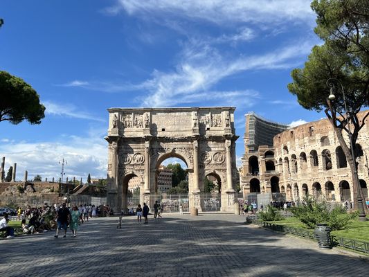 Arch of Constantine by null