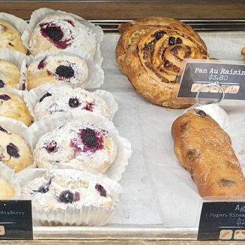 Cream Pan - More baked goods on display - Bakeries Near Me - Tustin, California