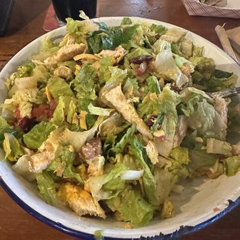 Billy Jacks Shack - Southwest Cobb salad with grilled chicken (I mixed everything up before taking the picture.) - American Near Me - Lauderdale-By-The-Sea, Florida Billy Jacks Shack - Southwest Cobb salad with grilled chicken (I mixed everything up before taking the picture.) - American Near Me - Lauderdale-By-The-Sea, Florida