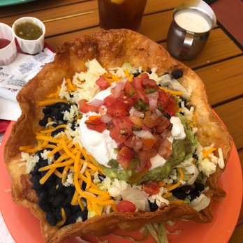 Chad's - Taco salad, no meat, available at 10:30am, $15.85 with or without meat. - Breakfast & Brunch Near Me - Santa Barbara, California
