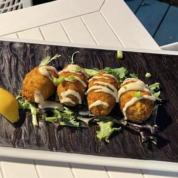 Bacchus On The Bayou - Crab cakes - American Near Me - Ocean Springs, Mississippi Bacchus On The Bayou - Crab cakes - American Near Me - Ocean Springs, Mississippi
