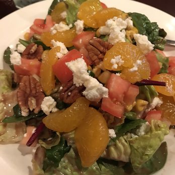 Allison's Restaurant - Field greens side salad with goat cheese and mandarin oranges - delicious! - New American Near Me - Crofton, Maryland