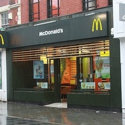 McDonald's - Front of restaurant.