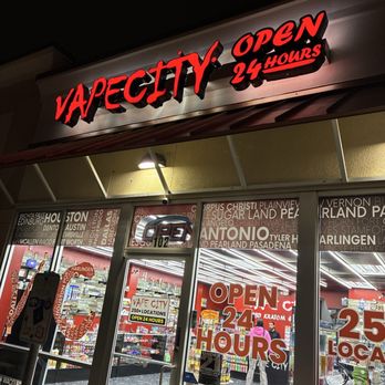 Vape City -  Evers Rd - Vape city sign - Head Shops Near Me - San Antonio, Texas