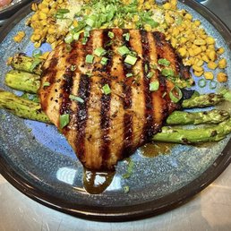 Teriyaki Salmon Plate Teriyaki Salmon Plate