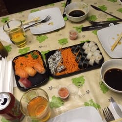 SushiUp - Todo muy bien presentado y riquísimo