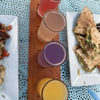 Naked Cafe - Mimosas flight - Breakfast & Brunch Near Me - Solana Beach, California Naked Cafe - Mimosas flight - Breakfast & Brunch Near Me - Solana Beach, California