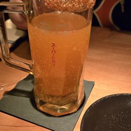 Kimchi sake bomb Kimchi sake bomb