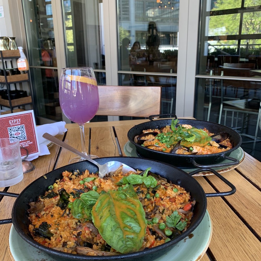Gypsy Kitchen - Roasted Vegetable Paella - Spanish Near Me - Atlanta, Georgia