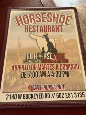 Horseshoe Restaurant by null