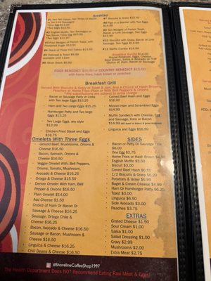 Menu photo 1 Shoreline Coffee Shop Lakeport, CA Menu photo 1 Shoreline Coffee Shop Lakeport, CA
