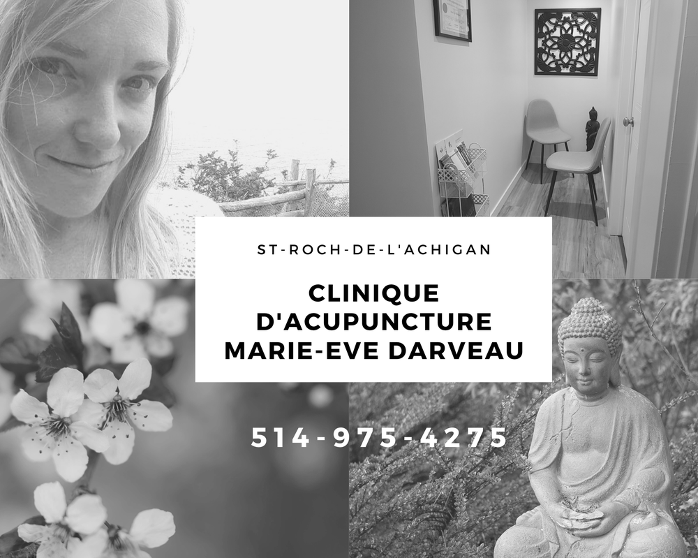 CLINIQUE D’ACUPUNCTURE DE MARIEEVE DARVEAU 85 Rue Dufort, SaintRoch