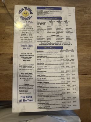 Menu photo 5 Blind Onion Pizza & Pub Portland, OR Menu photo 5 Blind Onion Pizza & Pub Portland, OR