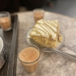 Khyber Coffee & Tea House - Chai and tres leches