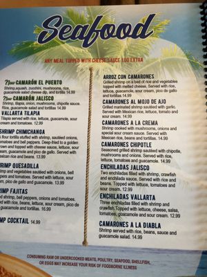 Menu photo 3 Puerto Vallarta Westerville, OH Menu photo 3 Puerto Vallarta Westerville, OH