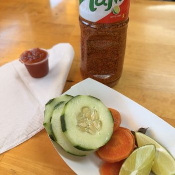El Pollito Express #2 - Cucumbers with Tajin, Lime and jalapeno carrots - Mexican Near Me - La Vergne, Tennessee El Pollito Express #2 - Cucumbers with Tajin, Lime and jalapeno carrots - Mexican Near Me - La Vergne, Tennessee