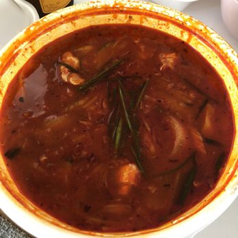 The Ppong - seafood jjamppong: portion is HUGE (could easily make multiple meals) - Korean Near Me - Los Angeles, California The Ppong - seafood jjamppong: portion is HUGE (could easily make multiple meals) - Korean Near Me - Los Angeles, California