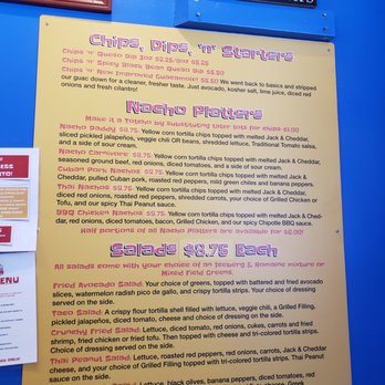 Flaming Amy's Burrito Barn - Not their complete menu, but I love the little sign, above right. - Mexican Near Me - Carolina Beach, North Carolina Flaming Amy's Burrito Barn - Not their complete menu, but I love the little sign, above right. - Mexican Near Me - Carolina Beach, North Carolina