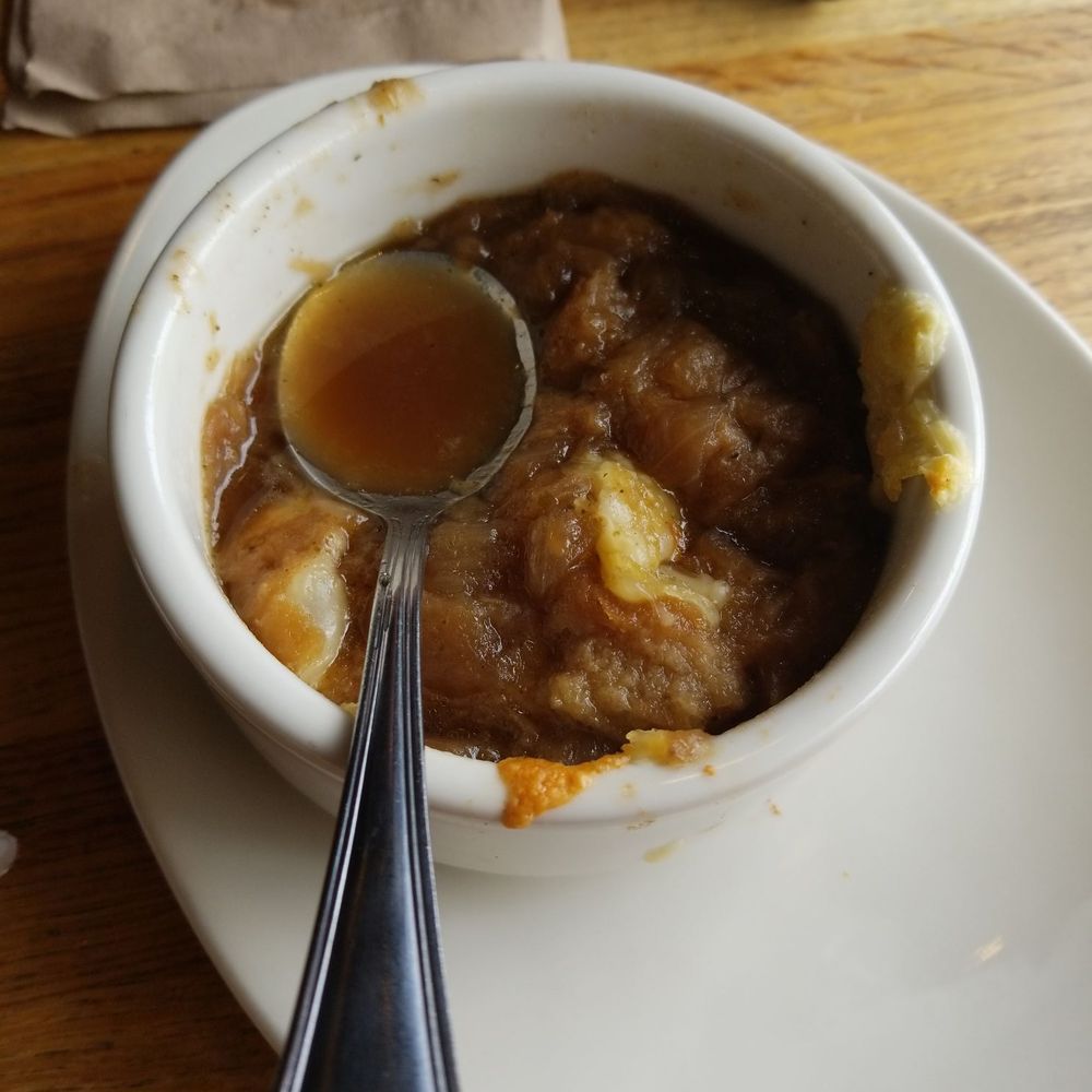 French Onion Soup mush.