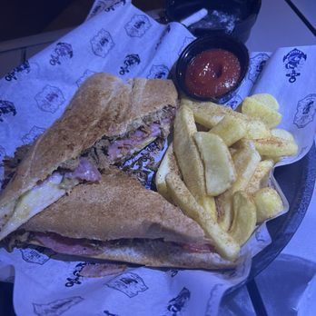 The Galley - Cuban sandwich with fries - Gastropubs Near Me - St Petersburg, Florida The Galley - Cuban sandwich with fries - Gastropubs Near Me - St Petersburg, Florida