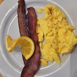 Eggs and bacon